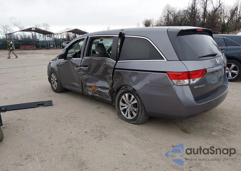 2015 Honda Odyssey Ex from USA, damaged, VIN 5FNRL5H45FB070655